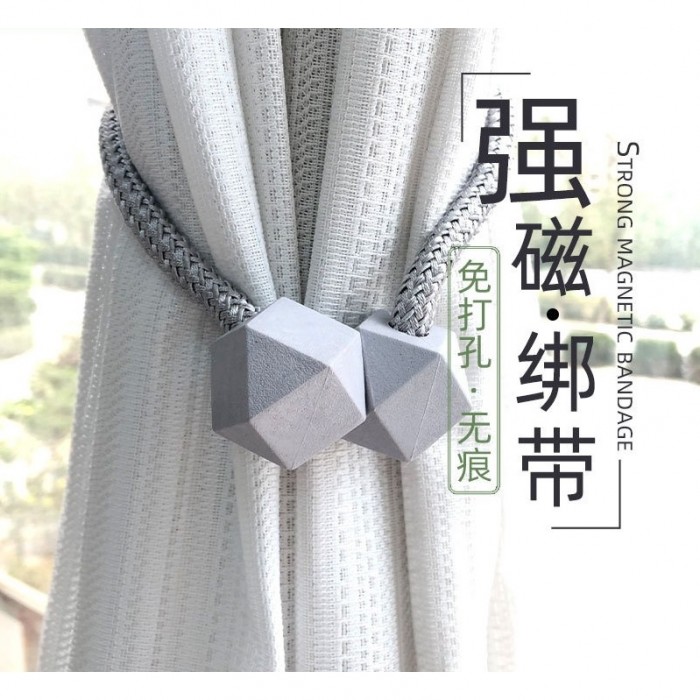 1 PC Magnetic Curtain Tie back, Buckle, Straps, Decorative 1297 Pengikat Langsir Curtain Tier