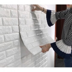 70x77cm 3D Wall Stickers PE Foam Wall Paper 7077