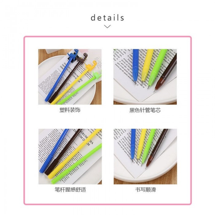 Dinosaur Carton Animal Ball Point Cute Pen Stationery Children Student Prize Gift 4103 Alat Tulis Pe
