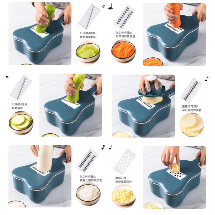 Kitchen Vegetable Cutter, Slicer, Peeler, Dranier 1237