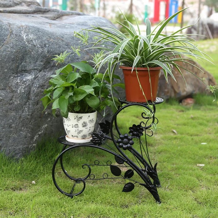 Flower Pot Stand Rabbit Style 0082