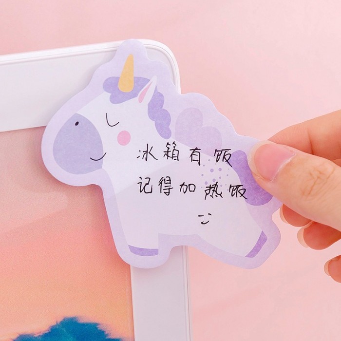 Unicorn Sticky Note Pad Office School Student Business Gift Prize 4077