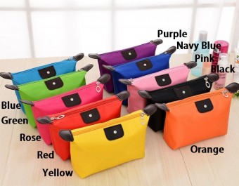 Makeup Pouch Cosmetic Bag 3100 Beg Makeup Small Makeup Pouch Zip Pouch Bag Beg Alat Solek Penc