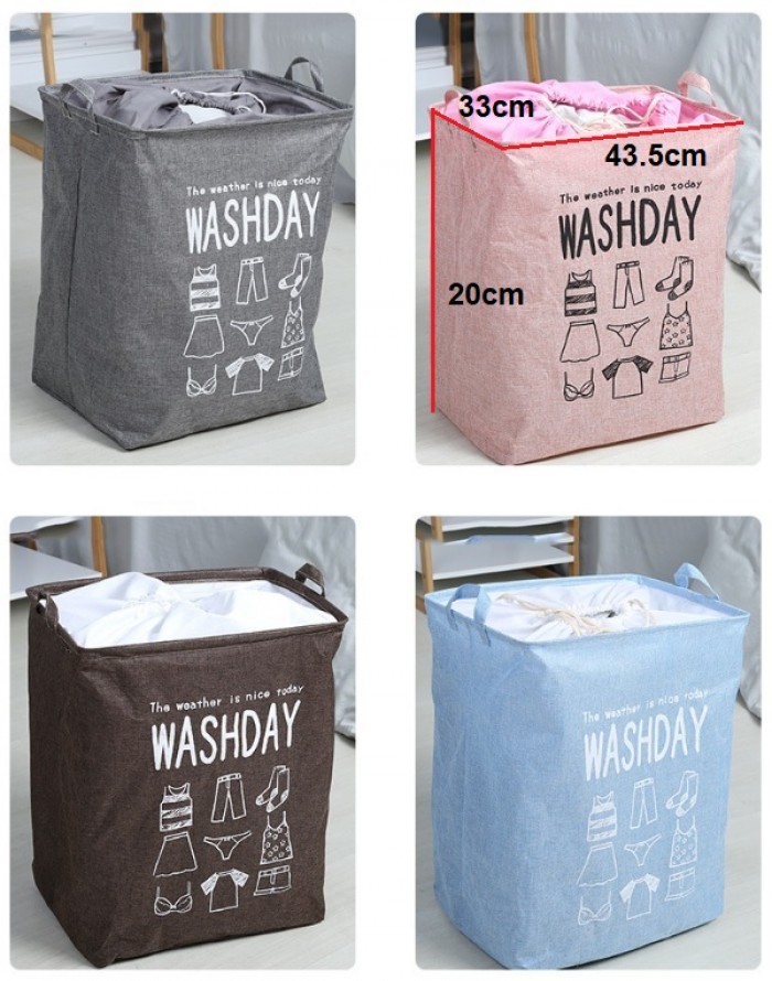 (75L EXTRA LARGE) Laundry Basket for Storage (44x33x53cm) 3109