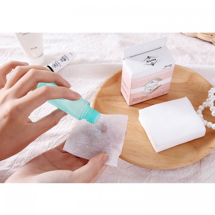 40Pcs Facial Cotton Pad Makeup Cleansing Cotton Thin Pad Non Woven Cotton 1287