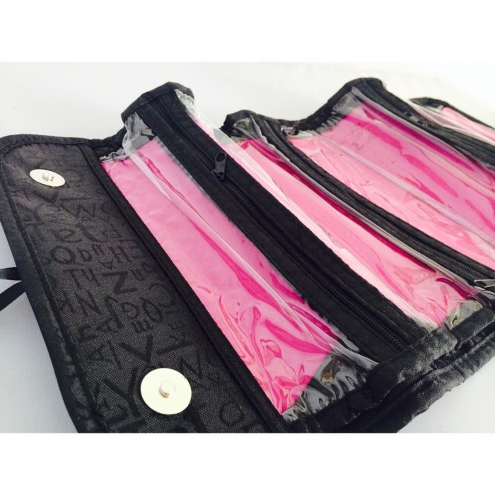 Roll-N-Go Cosmetic Bag Travel Makeup Skin Care Toiletries Pouch Bag Organizer 1324-ROL