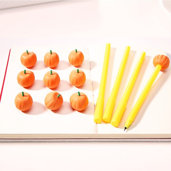 Pumpkin Carton Animal Ball Point Cute Pen Stationery Children Student Prize Gift 4119 Alat Tul