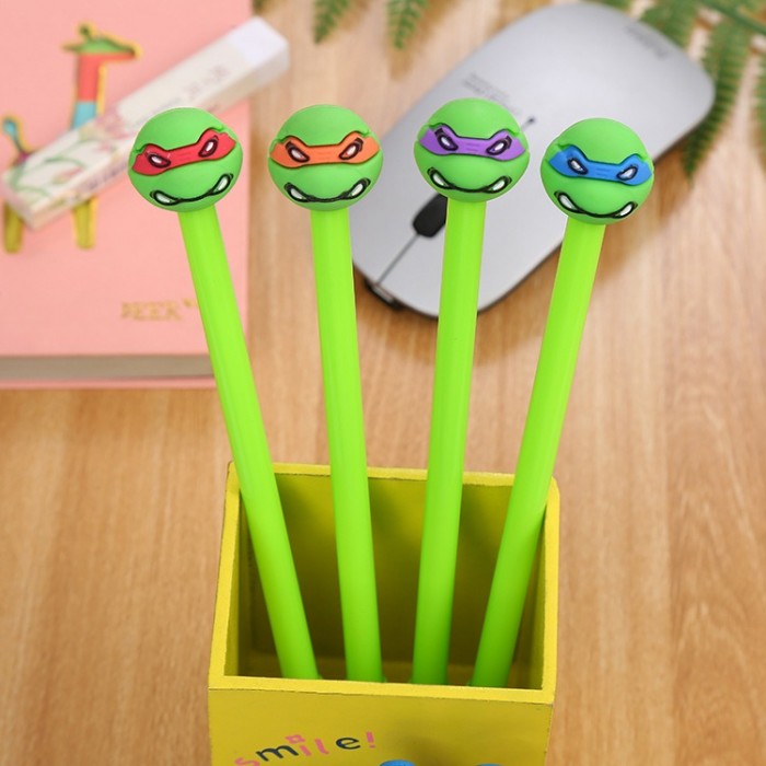 Ninja Turtle Ball Point Pen School Kid Children Student Pen 4095
