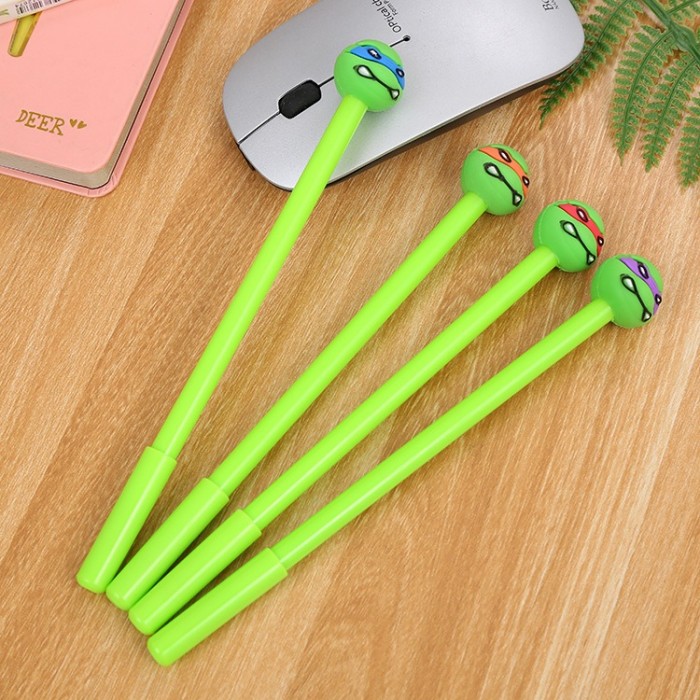 Ninja Turtle Ball Point Pen School Kid Children Student Pen 4095