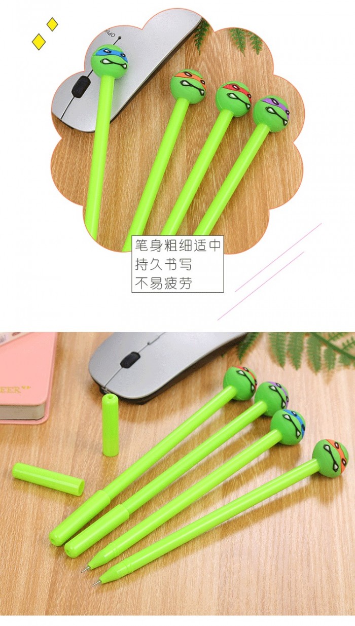 Ninja Turtle Ball Point Pen School Kid Children Student Pen 4095