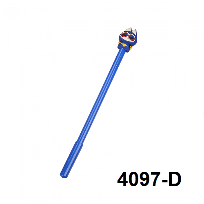 Cute Carton Cat Ball Point Pen School Kid Children Student Pen 4097