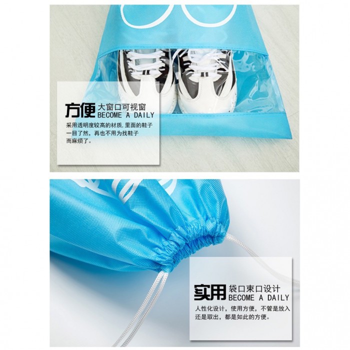 Large Portable Travel Shoe Organiser Storage Bag (32x44cm) 3108 Travel Shoes Bag Shoes Organiz