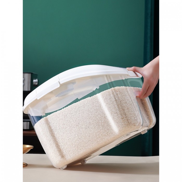 5KG/10KG Air Tight Rice Box Insect Proof Bean Dried Food Pet Food Flour Storage Box 0267/0268