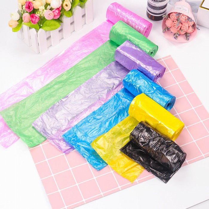 1 Roll 45cmx50cm Garbage Bag 15Pcs Disposable Plastik Sampah 1223 Rubbish Bag Beg Sampah Plast