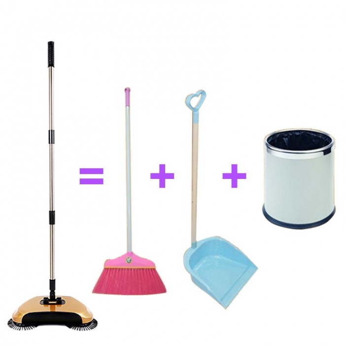 Hand Sweeper with Cloth Diamond Metalic 1317-HSPC