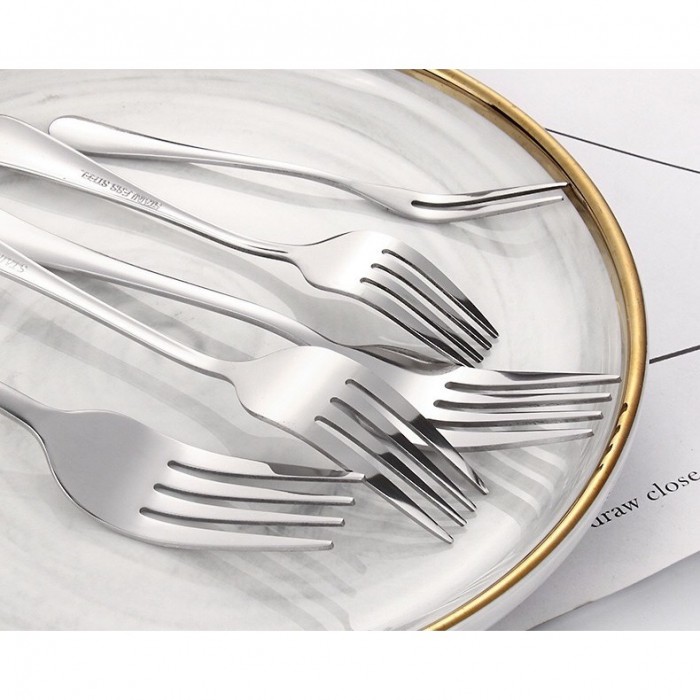 1010 Stainless Steel Fork 1Pc 1203 Fork Stainless Steel Garfu Stainless Steel Fork Set Utensil