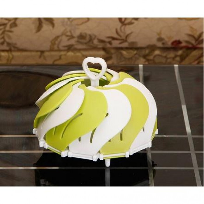 Creative Foldable Lotus Fruit Basket Display Decoratio Fruit Food Tray 1316-LOT