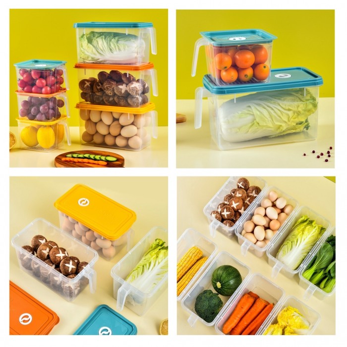 Fridge Storage Box Food Container Kitchen Storage Refrigerator Storage 1360/1361/1362 Food Con