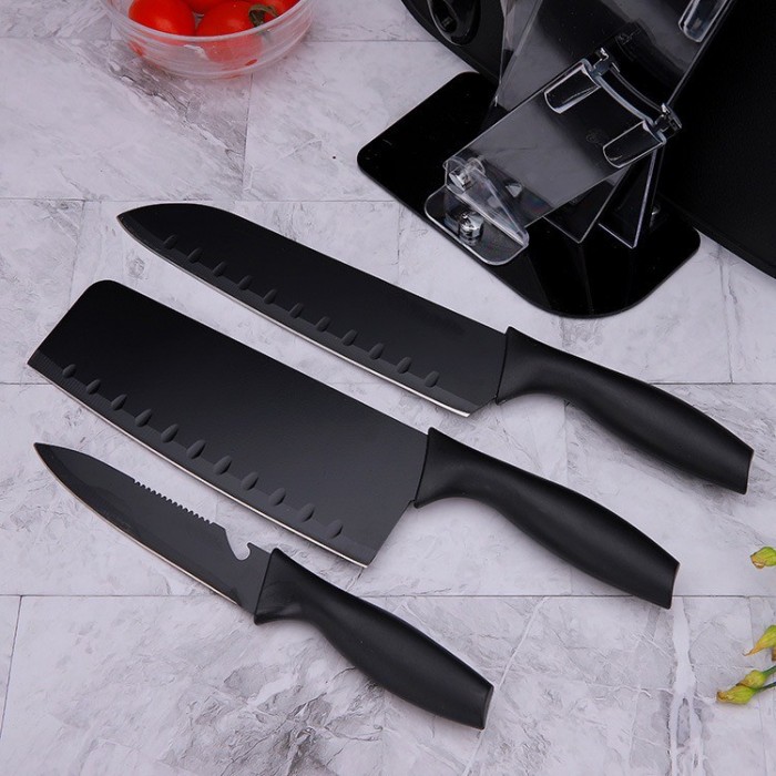 7 in 1 Kitchen Knife Set Pisau Viral 7 Pcs 1196