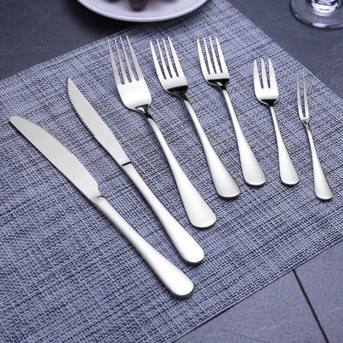 1010 Stainless Steel Fork 1Pc 1203 Fork Stainless Steel Garfu Stainless Steel Fork Set Utensil