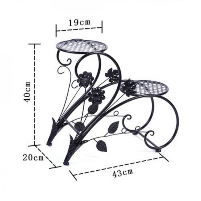 Flower Pot Stand Rabbit Style 0082