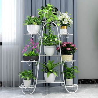 9 Tier Flower Rack Pot Plant Stand 0149