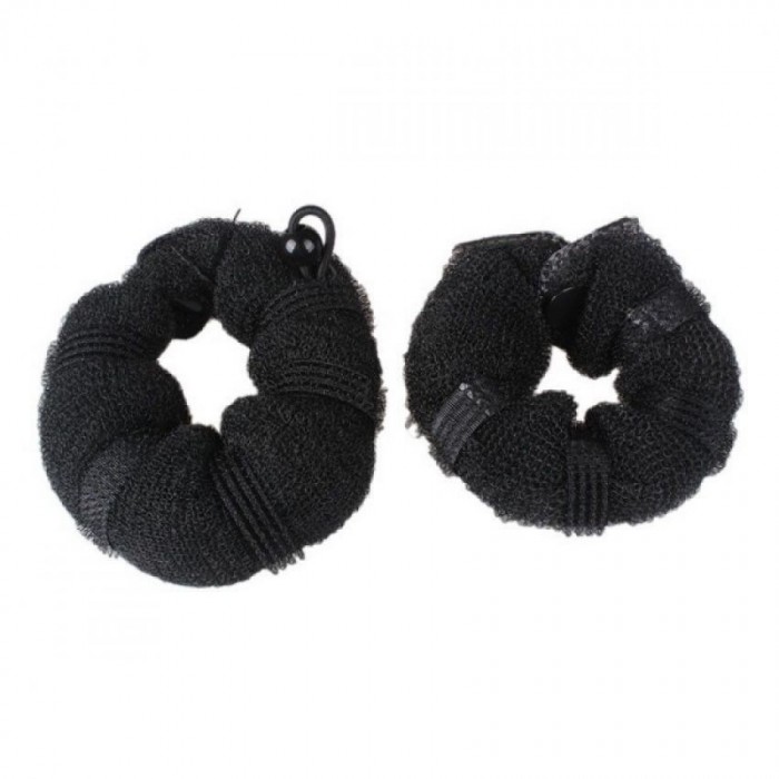 2 Pcs Donut Hair Buns Hair Styling Hot Bun Sanggul Rambut  1300