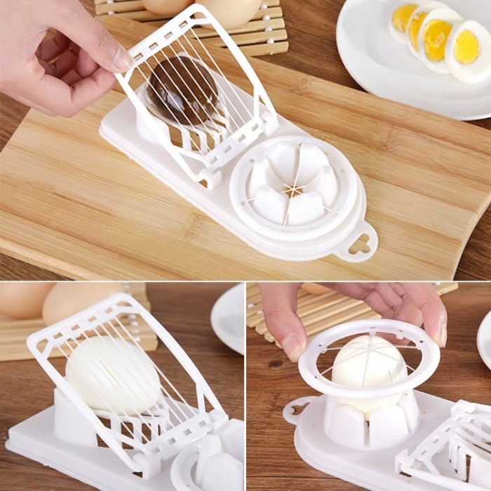 Half Boiled Egg Slicer Cutter 1387 Pemotong Telur Rebus