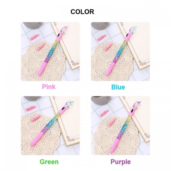 Unicorn Light Pen Kid Children Student Office Gift Prize 4085