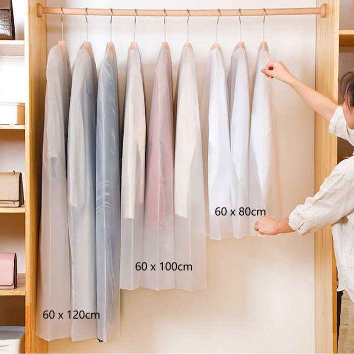 Garment Dust Cover Transparent Clothes Dustproof Clothes Hanging  Anti Dust Storage Bag 1150