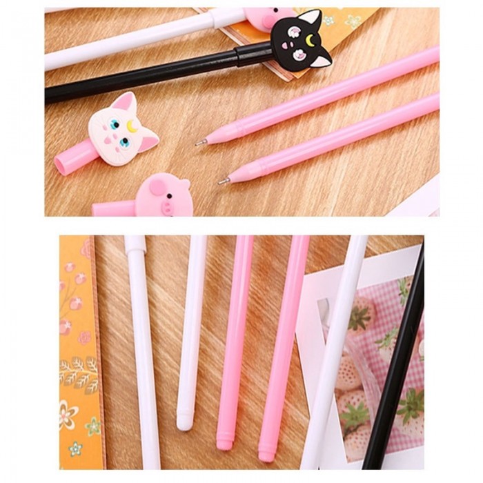 Cute CAT Ball Point Pen School Kid Children Student Pen 4100