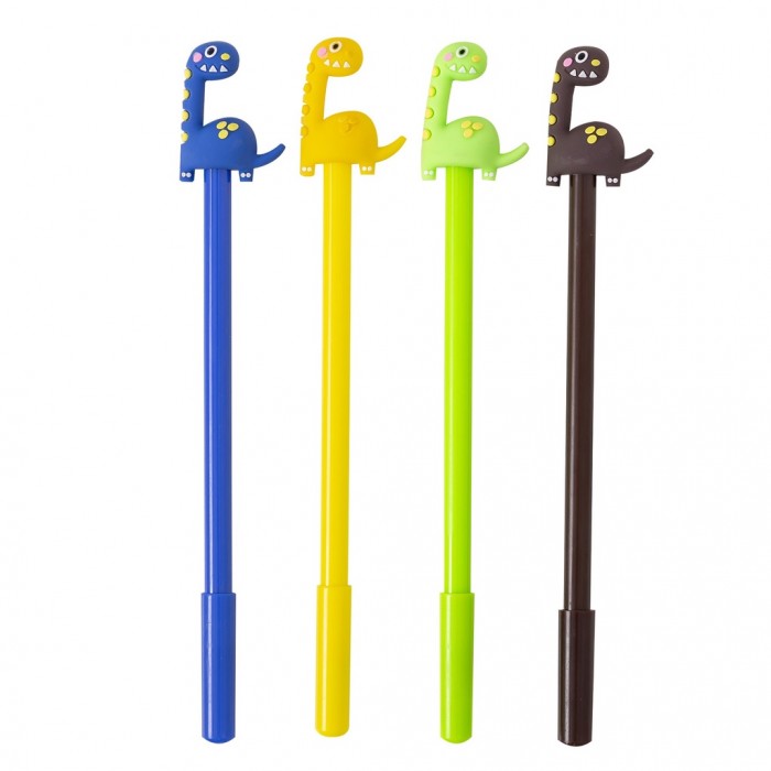 Dinosaur Carton Animal Ball Point Cute Pen Stationery Children Student Prize Gift 4103 Alat Tulis Pe