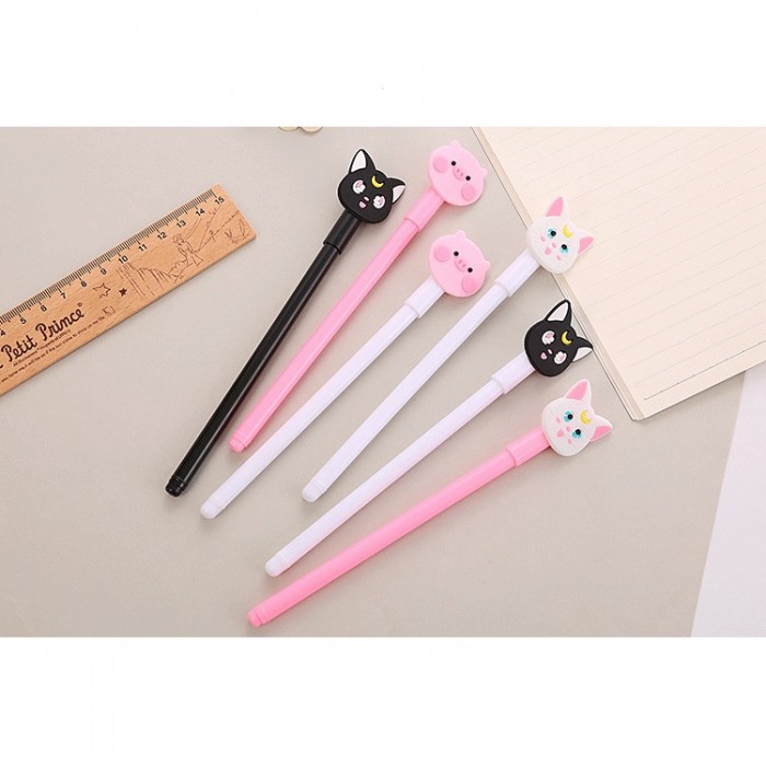 Cute CAT Ball Point Pen School Kid Children Student Pen 4100