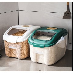 5KG/10KG Air Tight Rice Box Insect Proof Bean Dried Food Pet Food Flour Storage Box 0267/0268