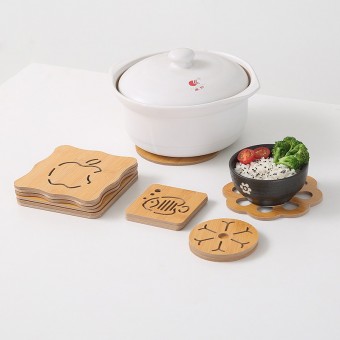 Wooden Coaster Cup Hot Pot Table Mat 1275