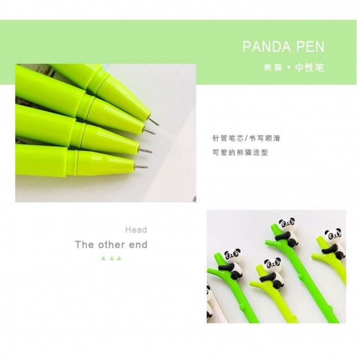 Cute Panda Ball Point Pen School Kid Children Student Pen 4101