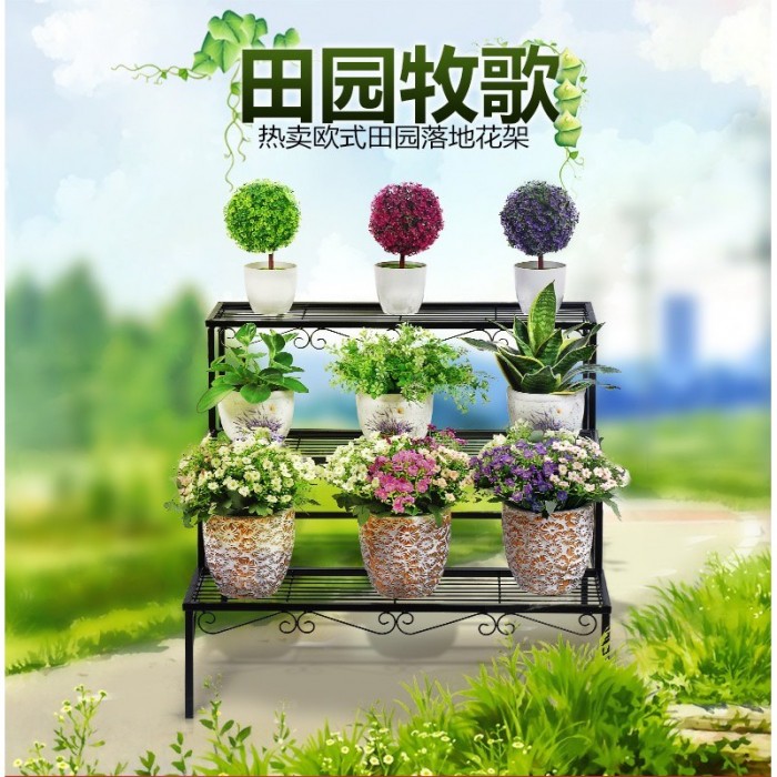 3 Tier Flower Rack Stand Pot Plant Garden Balcony 0142