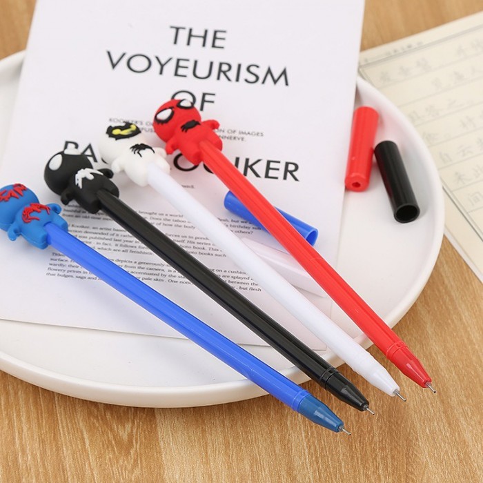 Cute Carton Spiderman Ball Point Pen School Kid Children Student Pen 4096