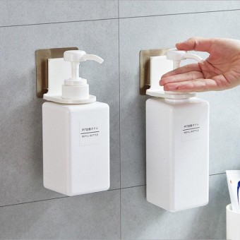 Bathroom Shampoo Shower Gel Wall Hook Storage 1055