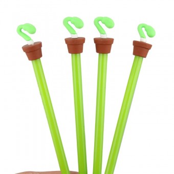 Sprout Carton Animal Ball Point Cute Pen Stationery Children Student Prize Gift 4118 Alat Tuli