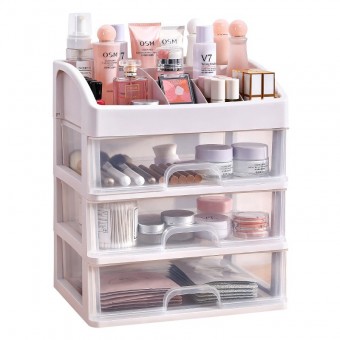 2 / 3 Drawer Stationery Cosmetic Storage Box 0242/0243