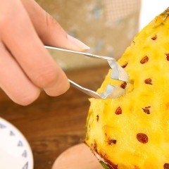 Pineapple Eye Removal Stainless Steel Peeler Cutter Knife 1375