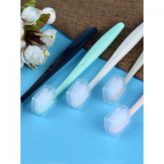 10Pcs Soft Macaroon Tooth Brush Travel Berus Gigi 1263 Toothbrush Set Berus Gigi Set Berus Gig