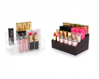 24 Trapezoid Makeup Lipstick Holder Cosmetic Box 1024