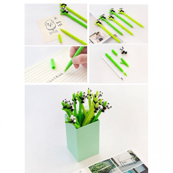 Cute Panda Ball Point Pen School Kid Children Student Pen 4101