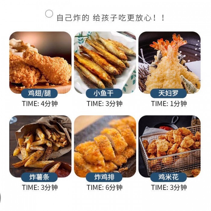 3.4L Large Tempura Deep Fryer Pot Japanese Stainless Steel Frying Pot with Thermometer  1215