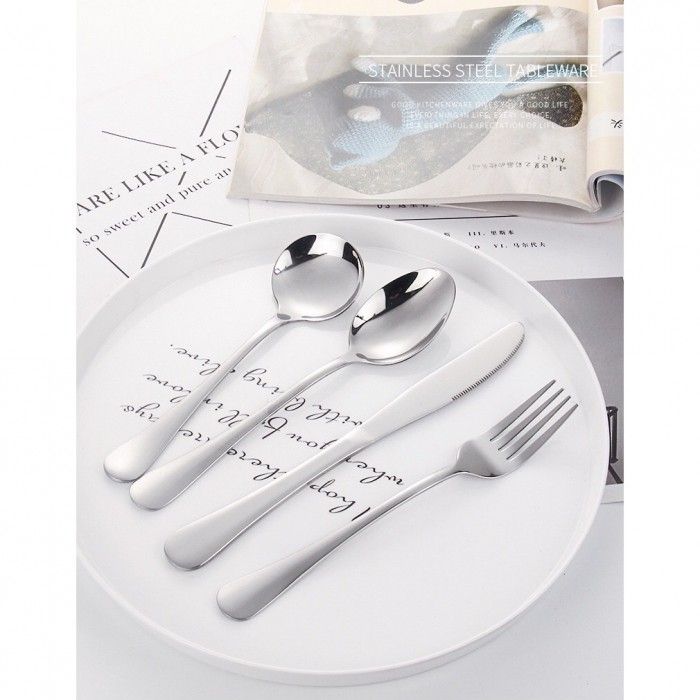 1010 Stainless Steel Spoon 1Pc 1202