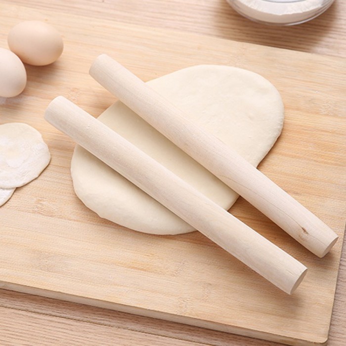 Wooden Dough Rolling Pin Pastry Dumpling Baking Tools 1385 Kayu Gelek Kuih