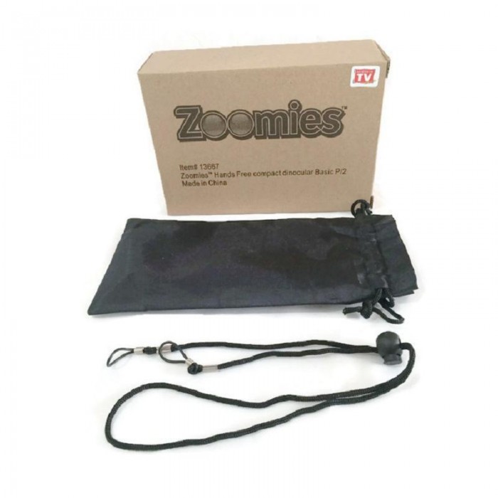 Zoomies Hands Free Compact Binoculars 1331-ZM