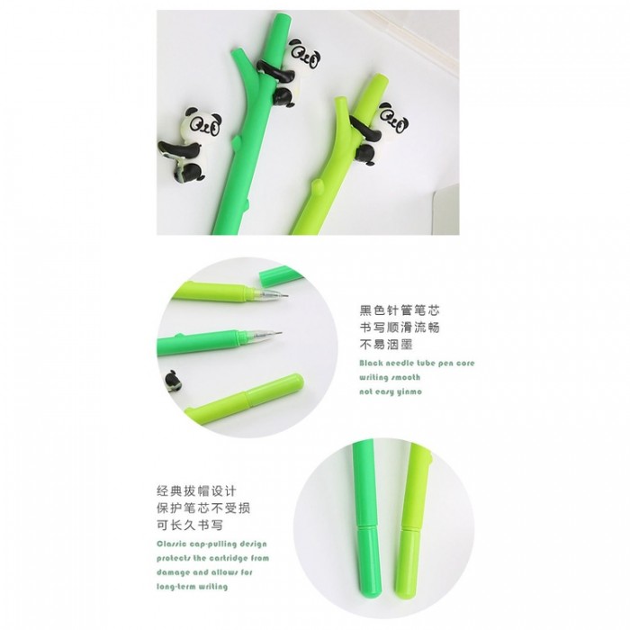 Cute Panda Ball Point Pen School Kid Children Student Pen 4101